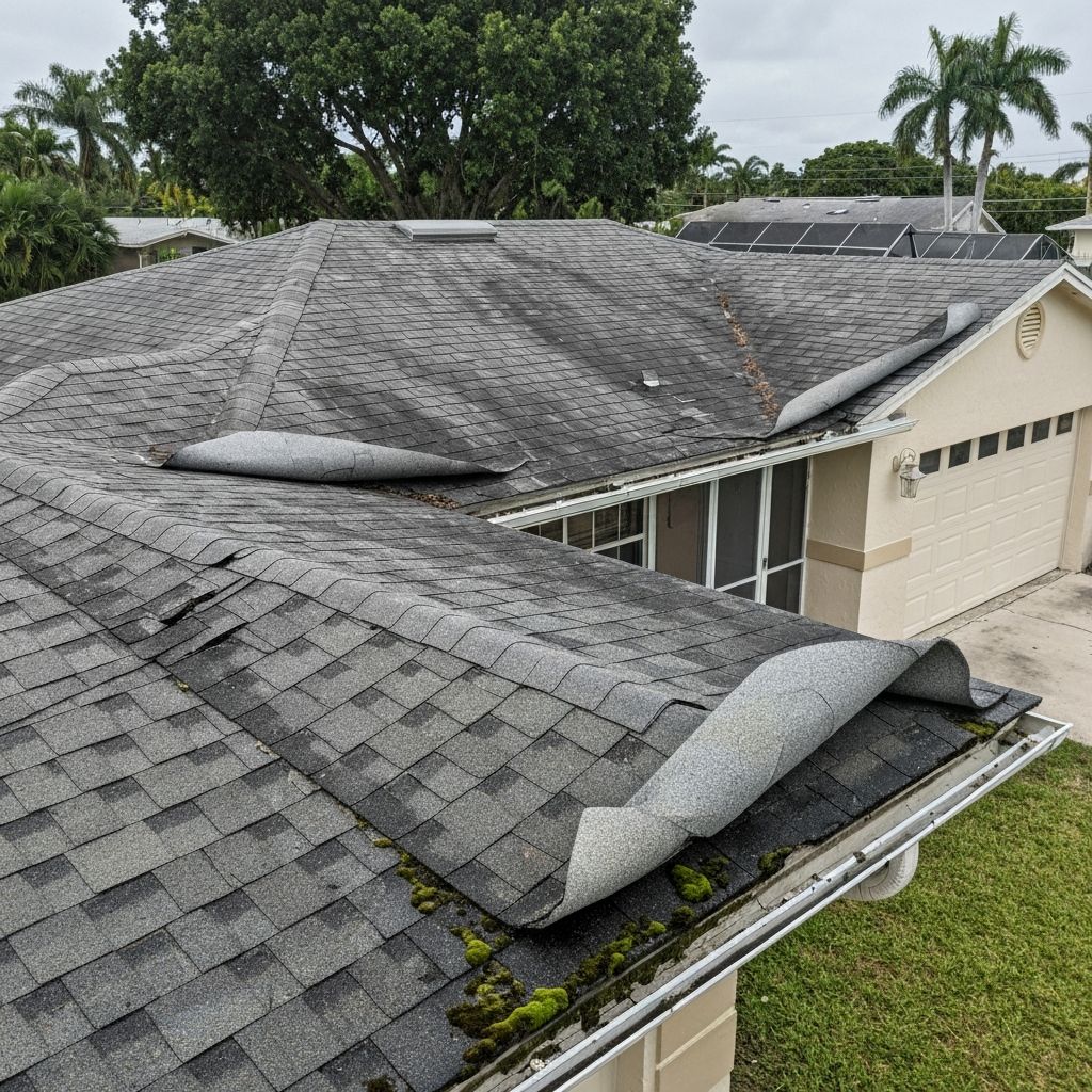Before: Cracked Shingles to Sleek Metal
