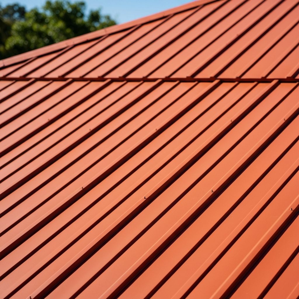 Terra Cotta metal roof on South Florida home