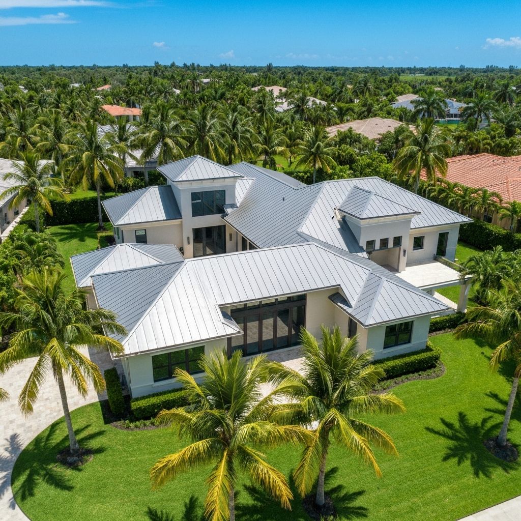 Beautiful South Florida home with new metal roof